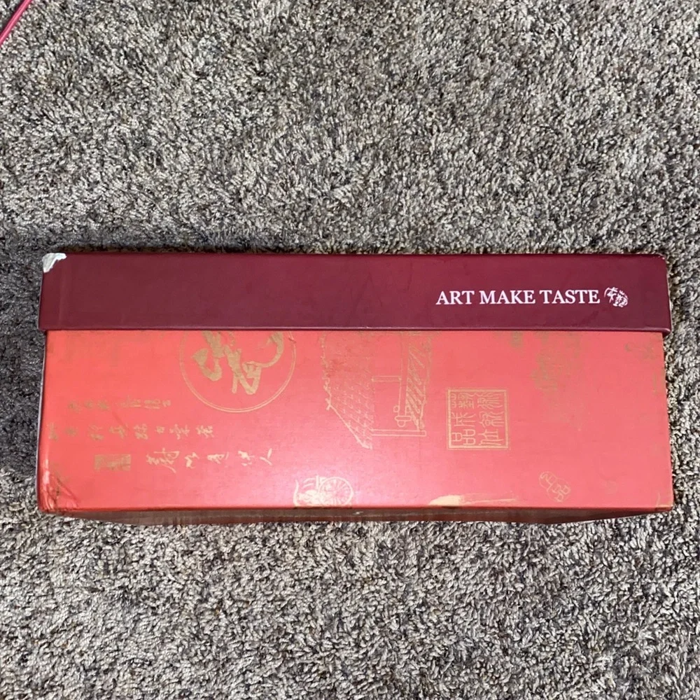 ART MAKE TASTE 4-piece CHINESE PORCELAIN TEA CUP w INFUSER SAUCER LID New in Box - Picture 13 of 16